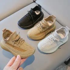 Calçados esportivos infantis meninos meninas sapatos infantis casuais de malha