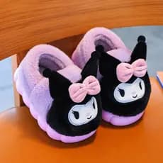 Pantufa De Desenho Animado infantil De Inverno Quente Meninos Meninas Aplicável Antiderrapante macio