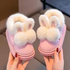 Pantufa De Desenho Animado infantil De Inverno Quente Meninos Meninas Aplicável Antiderrapante macio