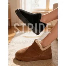Pantufa Bota Feminina Inverno Quentinha Macia Antiderrapante Conforto Premium