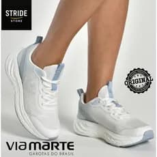 Tênis Feminino SNKR VIA MARTE 324-001-06 |ORIGINAL| Casual, Confortável, Dia a Dia