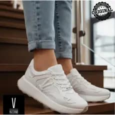 Tênis Vizzano Nylon Branco com solado ETPU Leve e Ultra Confortável |ORIGINAL|