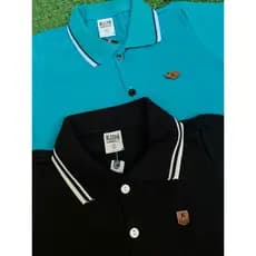 Kit 2 Camisetas E Unidade Polo Infantil 100% Algodão Para Menino Varias Cores e Kits Para Crianças