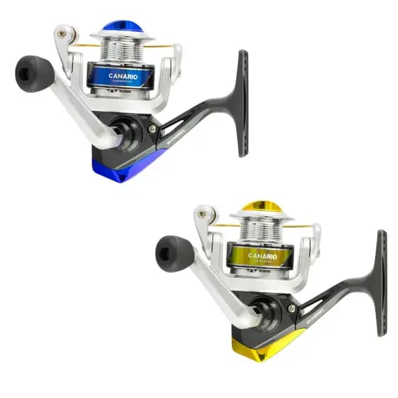 Molinete Micro Canário 100 1rol Pesca Leve 3 Rolamentos