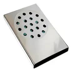 Ralo Inteligente Pratic Cromado Escoamento Para Box De Banheiro Inox