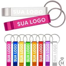 Chaveiro Personalizado Em Metal 100 Chaveiros Marca Empresas
