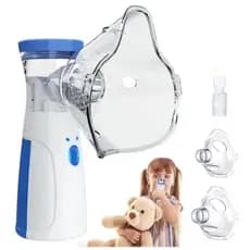 Nebulizador Inalador Ultrassônico Portátil Usb Bivolt Adulto E Infantil-LD