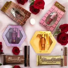 ✨kit maquiagem ✨ChocoEyes+ChocoChilli com mascara,🍯🍫💖lapis e lip Gloss de Longa Duração