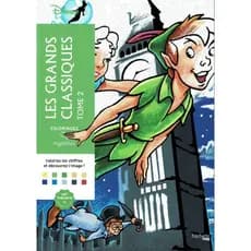 Livro de colorir Disney les grands classiques clássicos disney 90 ou 75 Gramas Folhas Soltas ou Encadernado