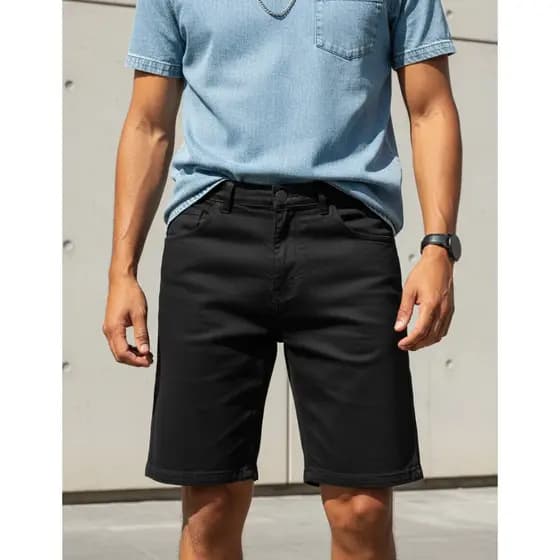 BERMUDA JEANS MASCULINA PLUS SIZE COM LYCRA TAMANHO GRANDE 50 52 54 56