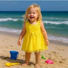 Roupa de Bebê Vestido Luxo De Tule