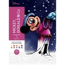Livro de colorir Disney mickey, donald e cia 90 ou 75 Gramas Folhas Soltas ou Encadernado