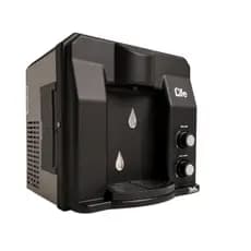 Purificador de Agua Alcalina Gelada Natural Filtro Ionizador Top Life Flex HE Bebedouro Eletrico Com Motor Mata Bacteria