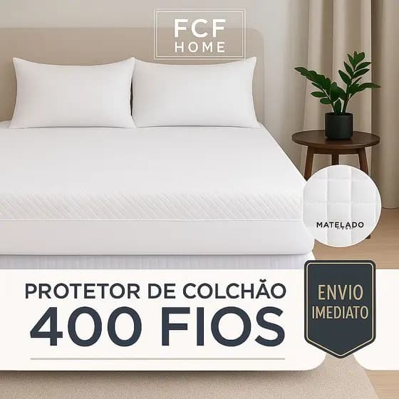 Capa Para Colchão Impermeável Matelada Toque Macio Confortável Protetora