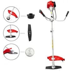 Roçadeira Toyama 51,6cc 2 Tempos 2.1HP TBC52SX Premium + Lâmina 2 Pontas 350mm
