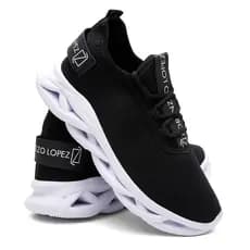 Tênis Esportivo Masculino Feminino Academia Caminhada Conforto Leve Nylon Premium solado especial