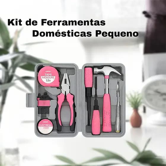 Kit de ferramentas para reparos domésticos de água, eletricidade e mecânica, conjunto de ferramentas multifuncionais