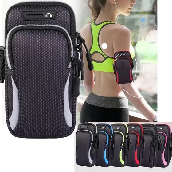 Pochete Fitness Bolsa De Braço Para Celular，Bolsa de braço de telefone esportivo