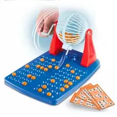 Bingo Family Club Com Globo E Cartelas Jogo Para Família - Solapa - Brinquemix