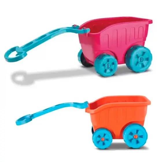 Brinquedo De Praia Carriola Com Acessórios Diver Praia - Divertoys