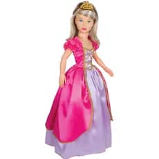 Boneca Isabelly Mundo Mágico Princesa 80cm Com Colar - Brink Model