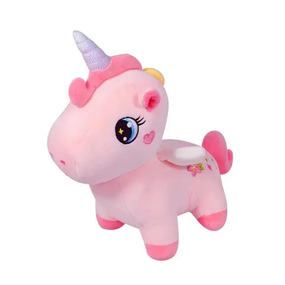 Pelúcia Unicórnio Aventura Mágica Rosa 25Cm - CAA Toys