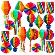 Kit 10 Pçs Decoração Balão Sortidos Festa Junina São João Arraiá Enfeite