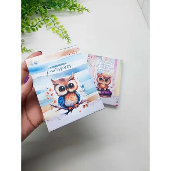 * DIA DOS PROFESSORES * BLOCO ANOTAÇÕES PROFESSORES CAPA DURA - BLOQUINHO A7 PERSONALIZADO COM NOME- LEMBRANCINHA A7
