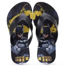 Chinelo Infantil Batman Menino Super Leve e Macio