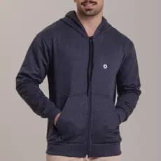 Casaco Moletom Flanelado Premium Zíper Masculino Feminino P M G GG Confortável frio