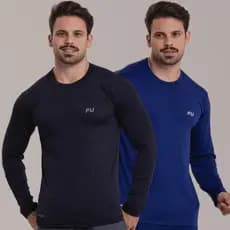 Kit 2 Camiseta UV 50+ Compressão - Premium, Confortável, Proteção Total