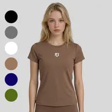 Camiseta Feminina Fitness - Academia Musculação Confortável Treino Dia e Dia PMG