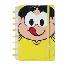 Caderno Personalizado Grande Versatil 80 Folhas Amarela Organizacao Inteligente Estudos Anotacoes