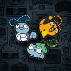 Chaveiro Clicker Sensorial Wise Pokémon  Anti Estresse e Super Satisfatório Fidget Toy Ansiedade Relaxante Geek Colesão
