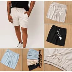Short Masculino Linho Casual Verão Praia Passeio Confortável Premium short masculino, short linho, bermuda masculina