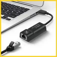 Adaptador Ethernet Usb 3.0 Para Rj45 Placa de Rede Gigabit 10/100/1000 Mpbs Gbps Para Windows Notebook E Desktop