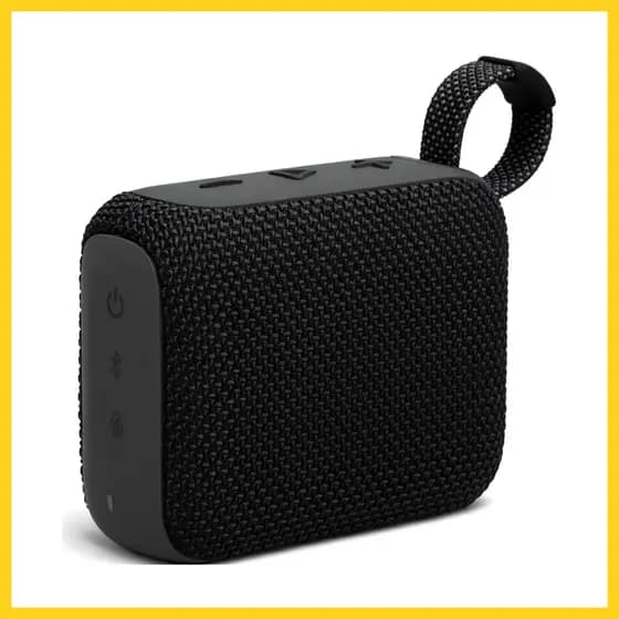 Caixa de Som Portátil 20W Impermeável com Bluetooth USB Tipo C MicroSD Som Limpo e Potente