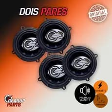 Kit 2 Pares Alto Falante Champion TRX-500 5” 100W RMS – Som Automotivo Potente e Nítido