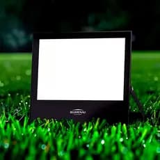 Kit 5 Refletores LED 100W IP66 Prova D’Água Bivolt | Branco Frio | Alta Potência e Durabilidade