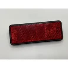 REFLETOR OLHO DE GATO PARA MOTOS RETANGULAR UNIVERSAL  COM PORCA