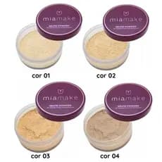 Pó Translúcido Mia Make Selfie Powder 15g – Matifica, Sela e Não Estoura no Flash