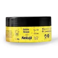 Esfoliante Facial Corporal Frutas e Rosa Mosqueta Soul Cosméticos Limpeza Rosto e Corpo