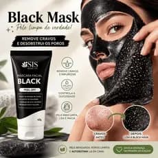 Isis Máscara Facial Black Mask Removedor de Cravos 50g