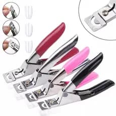 Alicate Cortador De Tips Unha Postiça Acrigel Alongamento De Unhas Profissional