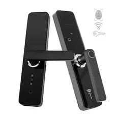 Fechadura Digital Eletrônica Smart Com Biometria Senha