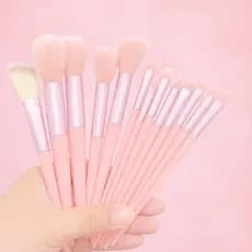Kit com 13 Pinceis Rosa - Maquiagem, Acessórios de Beleza, Utensilios
