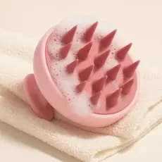 Massageador Capilar de Silicone Diminui a Quebra - Escova Massageadora, Banho, Couro Cabeludo, Cabelo, Skincare, Spar