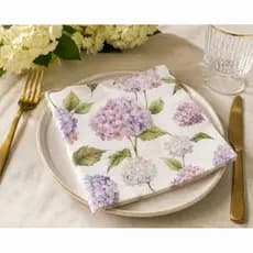 Kit Guardanapo Floral Decorativo para Mesa Posta e Decoupage – 20 Unidades | 4 Modelos de Estampa