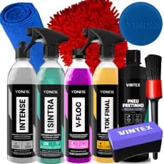 Kit Lavagem Shampoo Cera Tok Final Intense Sintra Fast Vonix Líder