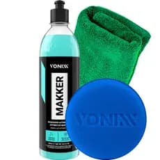 Makker Vonixx  Maquiador Automotivo Renova Pintura Defeitos + Pano Aplicador Líder